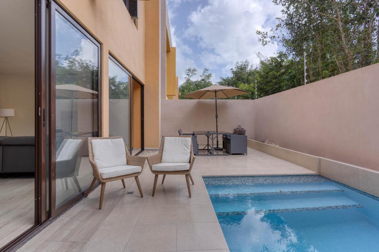 Brand New 3Br 3Ba House With Private Pool By Simply Comfort Playa del Carmen Exterior photo